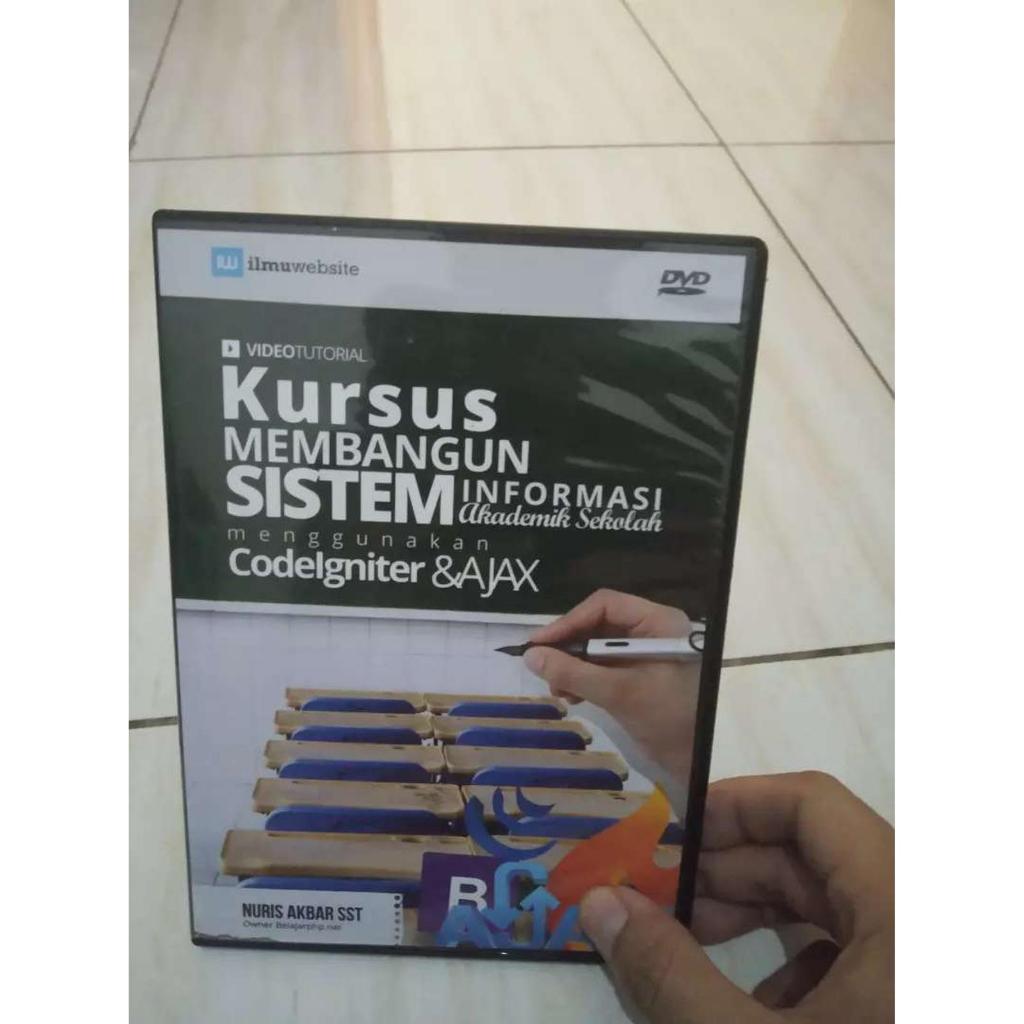 DVD Bangun Sistem Informasi Akademik Sekolah Dengan Codeigniter Ajax