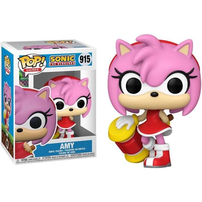 Funko Pop Sonic The Hedgehog + Protector: Pop Games Vinyl Figure (Collector