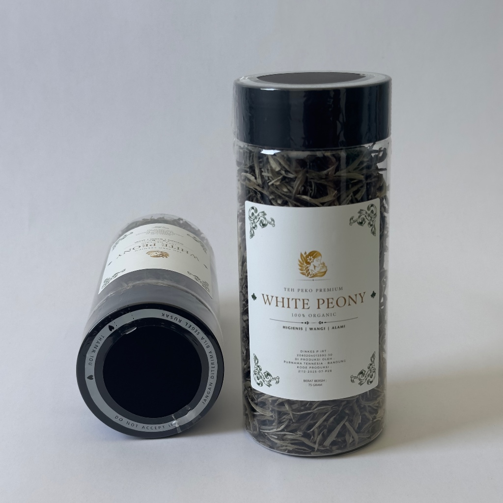 

tenntea white peony Bai Mu Dan 75gr , teh sultan peko super premium