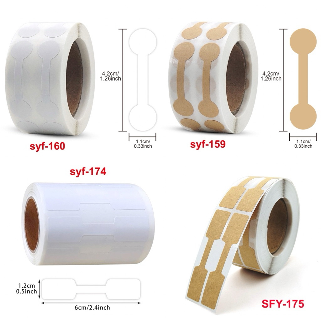 

±500 PCS STIKER LABEL HARGA CINCIN PERHIASAN PRICE TAG STICKER LABEL AKSESORIS