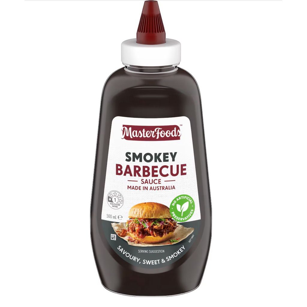 

MasterFoods Sauce Smokey Barbecue 500mL