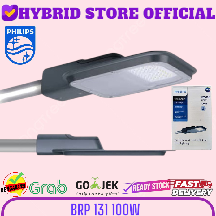 PHILIPS BRP131 100W NW 4000K NEUTRAL WHITE - LAMPU PJU PHILIPS BRP 131 100 WATT ORIGINAL