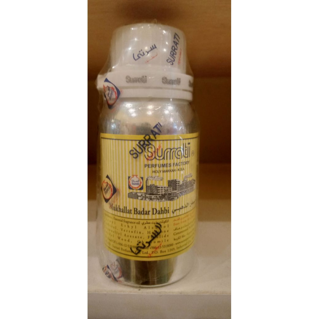 parfum mukhalat badar dahbi 100gram/parfum surrati