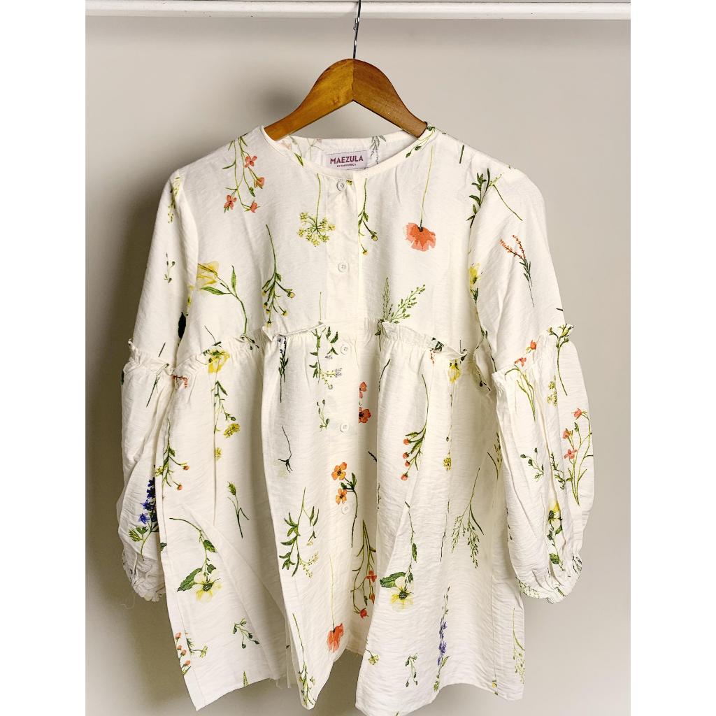 EVELYN BLOUSE BY MAEZULA BAHAN KATUN COCOK UNTUK SEGALA JENIS ACARA