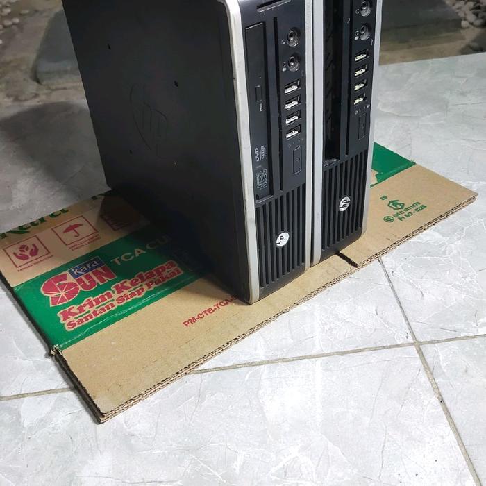 borongan 2 unit PC HP COMPAQ 8200-8300 ELITE ULTRA SLIM GEN2 kondisi rusak mesin blm servis masih pe