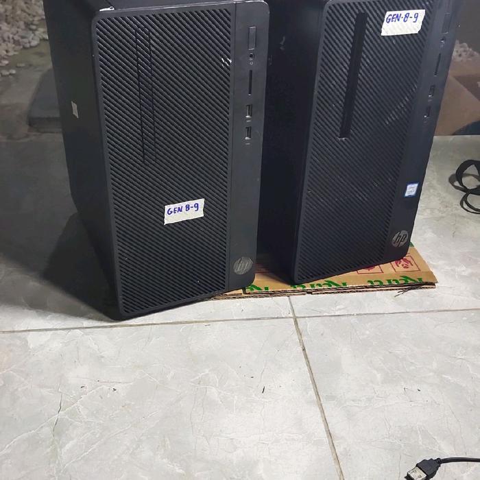 mobo casing PC HP 280-G4 MT gen 8 gen 9 kondisi rusak mati total mesin masih perawan blm servis koso