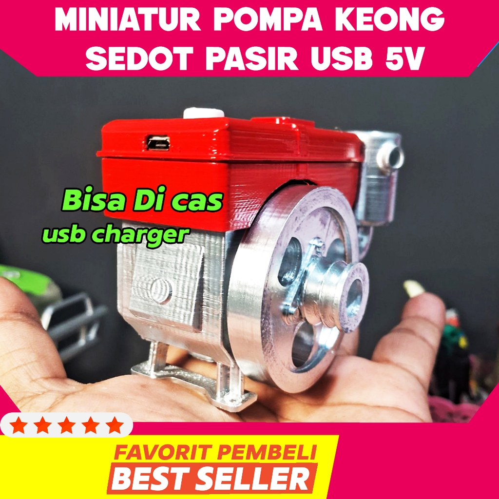 Miniatur mesin diesel bisa hidup bisa Dicas Charger Ulang