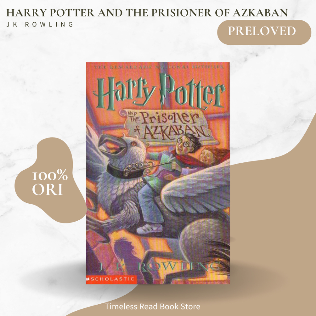 Harry Potter and the Prisoner of Azkaban Bahasa Indonesia Preloved Original