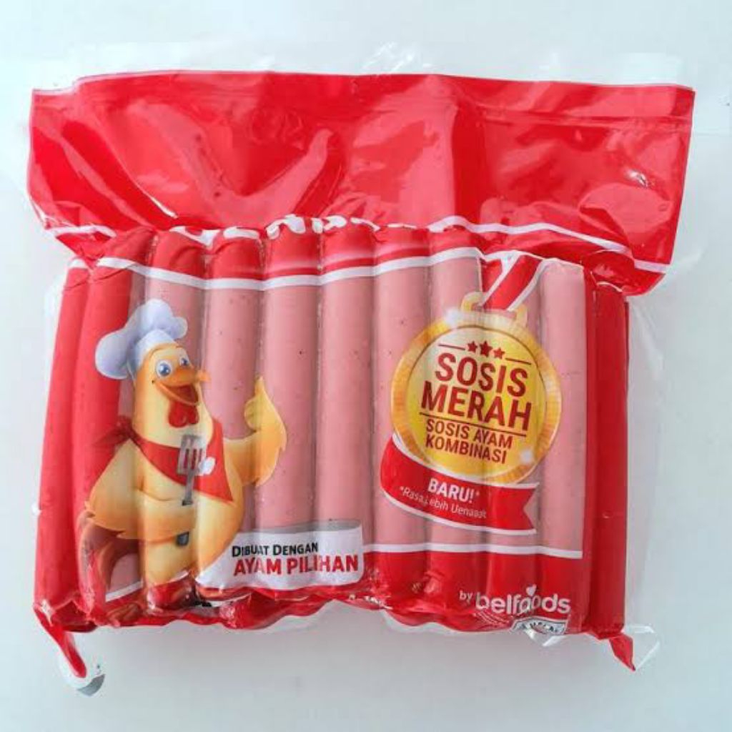 

Belfoods ueenaak sosis ayam kombinasi 950 gr