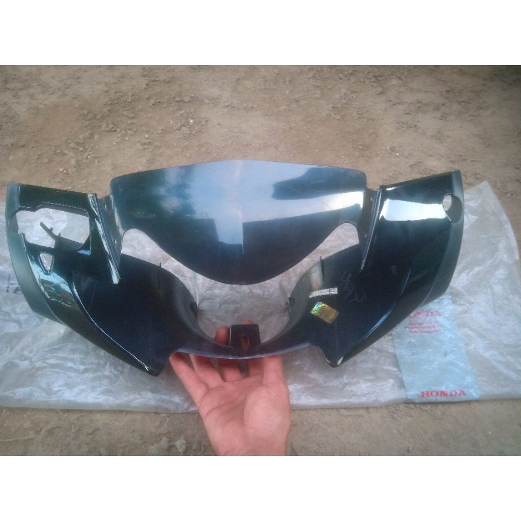 COVER HANDLE BATOK TOTOK LAMPU DEPAN HONDA SUPRA X 125 SUPRA X125 OLD LAMA BATMAN ORIGINAL 53205-KPH