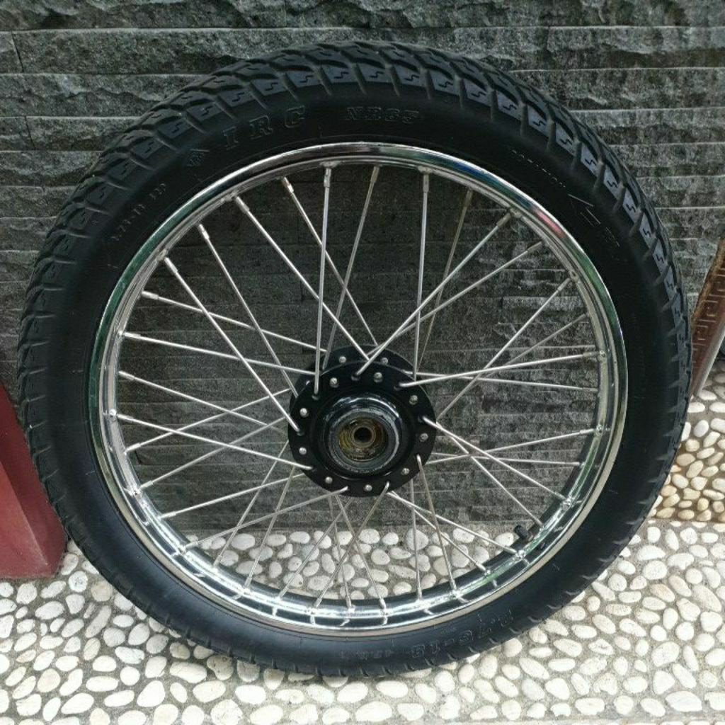 Roda depan set RX King ring 18 second copotan motor