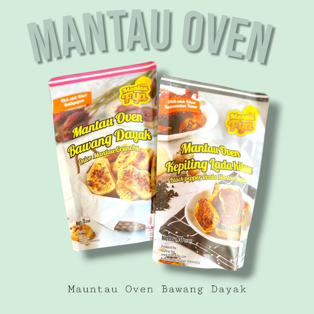 

Mantau Oven l Bawang Dayak l Kepiting Lada Hitam