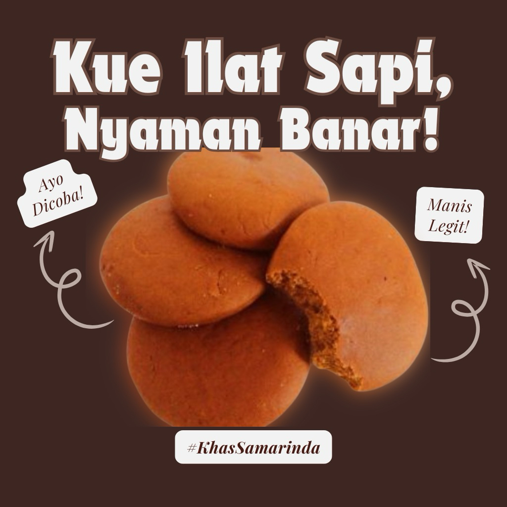 

Kue Ilat Sapi Khas Samarinda – Camilan Tradisional Manis Legit Renyah Awet