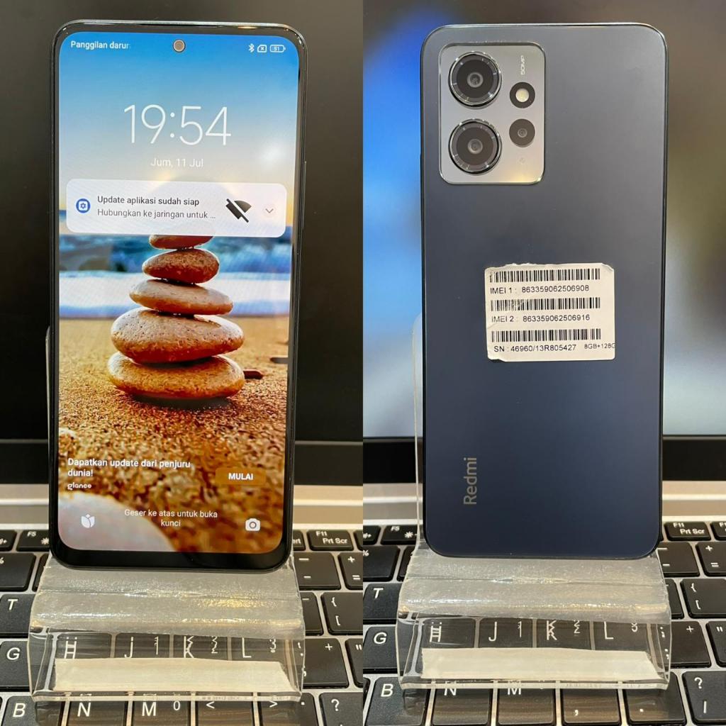 Handphone Hp Redmi Note 12 RAM 8/128 GB Second
