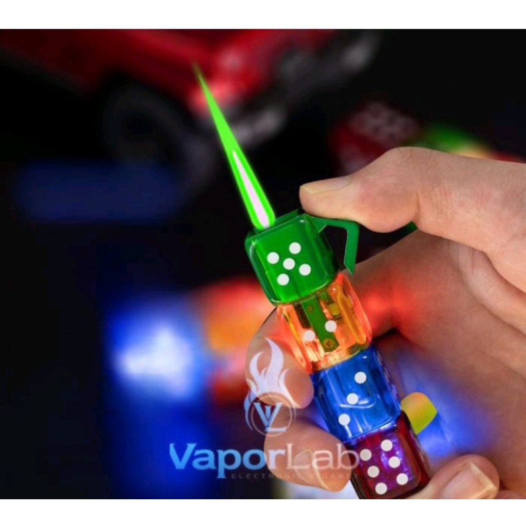 Korek api bentuk dadu lampu api bara tahan angin AW761