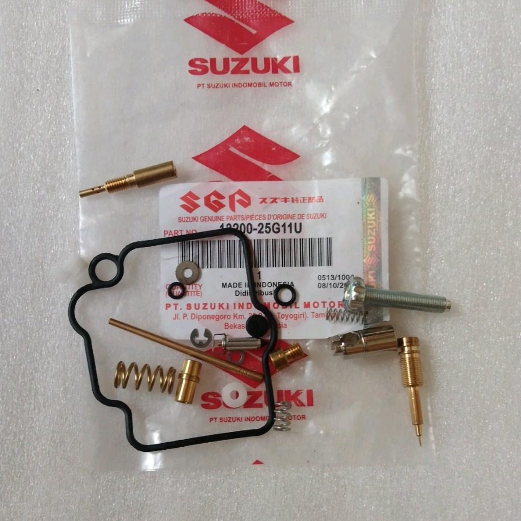 PILOT MAIN JET REPARKIT REPAIRKIT KARBURATOR SUZUKI SATRIA FU 150