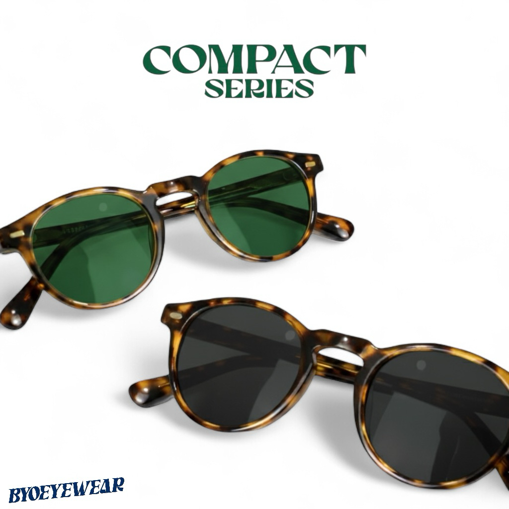 Baiyoo Kacamata Hitam pria wanita frame leopard bulat Frame macan tutul kacamata lensa bulat oval ka