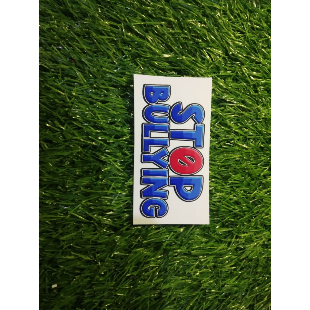 

stiker vinyl stop bullying
