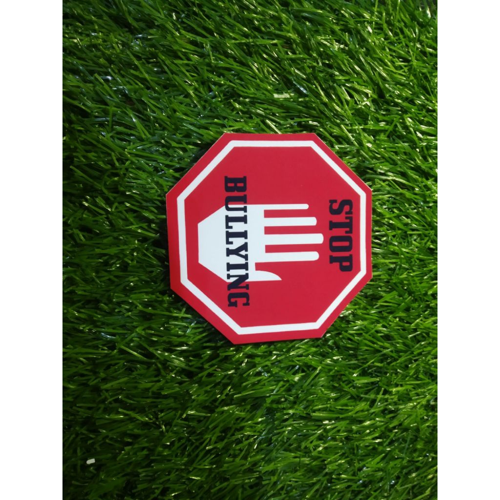

stiker vinyl stop bullying