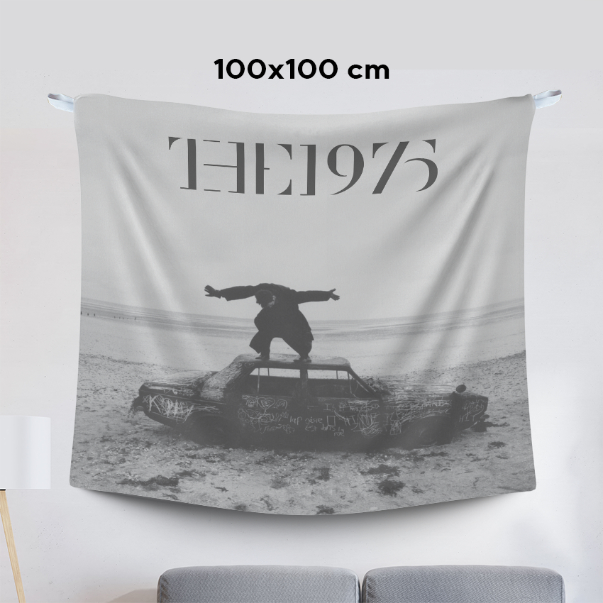 POSTER KAIN TAPESTRY BENDERA THE 1975 Being Funny in a Foreign Language