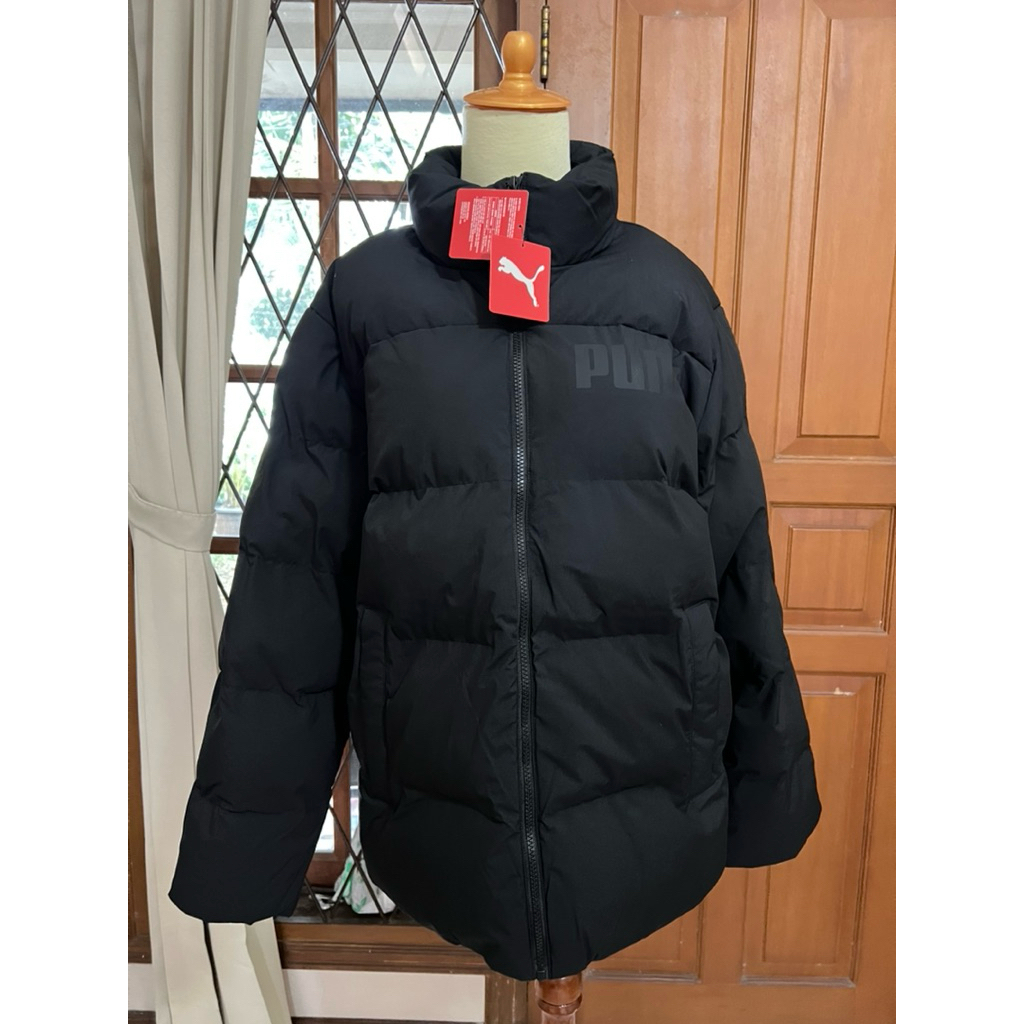 Jaket puffer coat bulu angsa PUMA original with tag