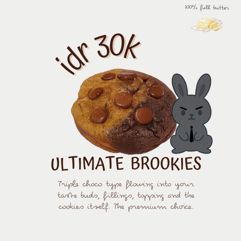 

Kukibunbun 100% french butter Brookies