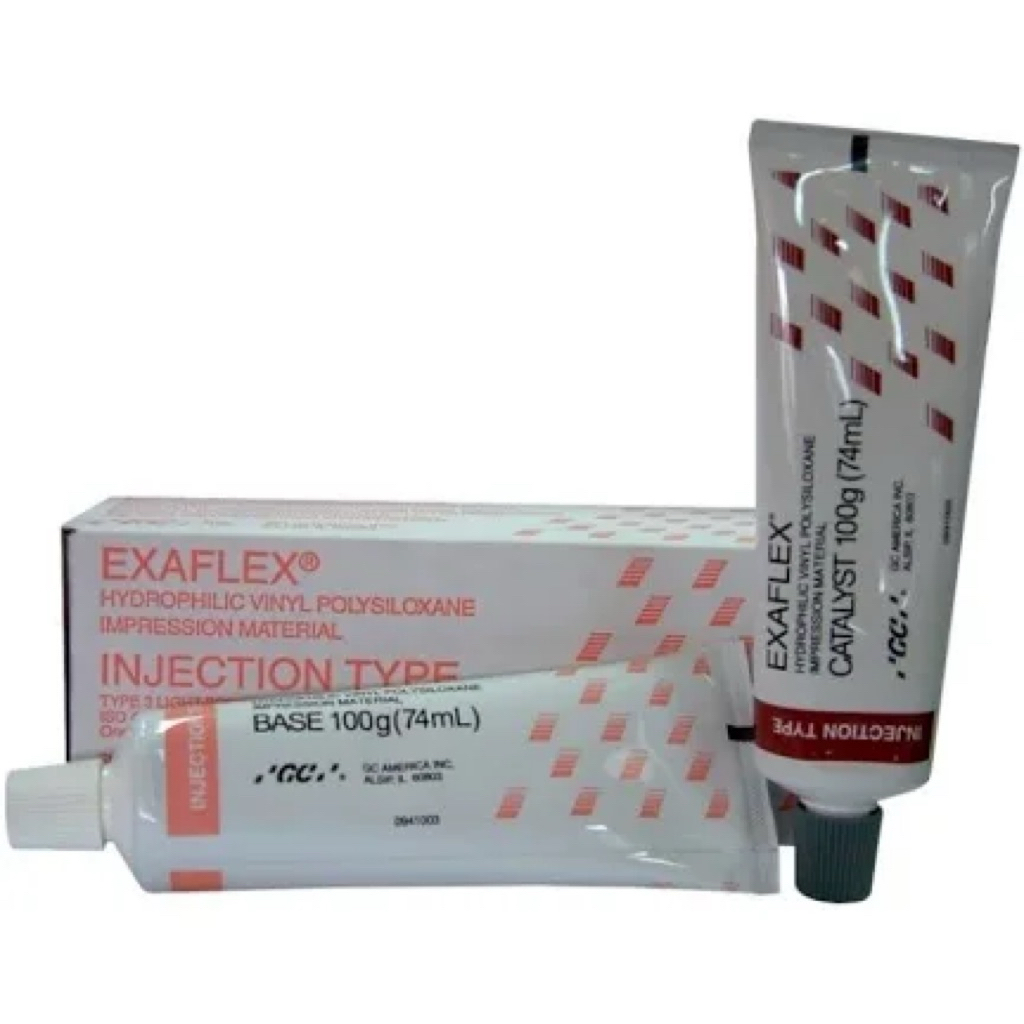 Exaflex Injection Pasta Manual | Bahan Cetak Gigi Palsu atau Mahkota Gigi
