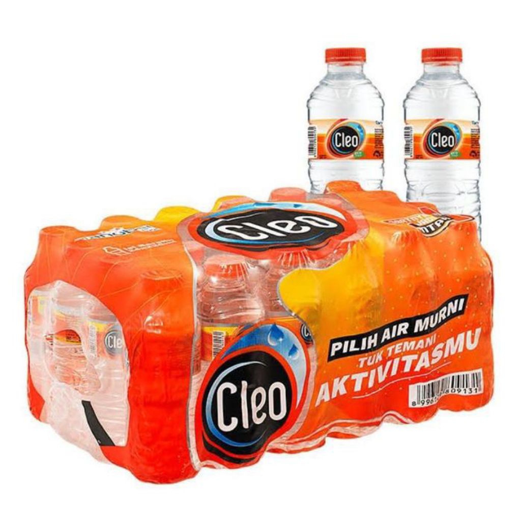 Cleo botol 220ml ( isi 24 botol )/Cleo botol mini/Cleo mini