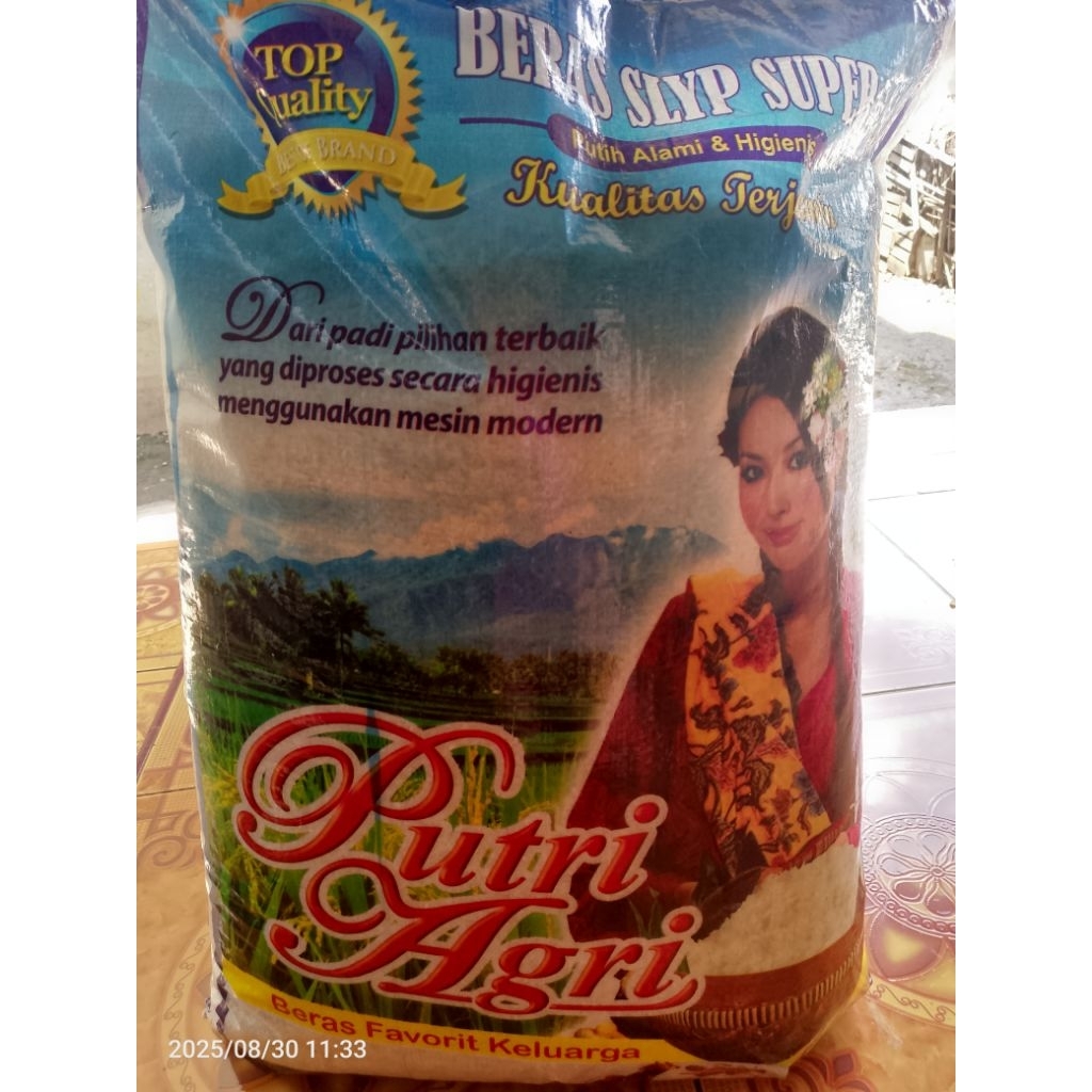 

Beras premium cap putri agri 25kg