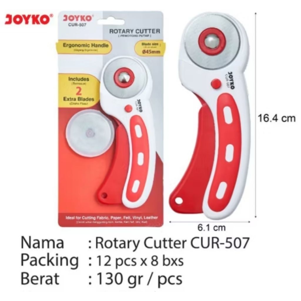 

Kekebaharu_ - Joyko CUR-507 Rotary Cutter Serbaguna