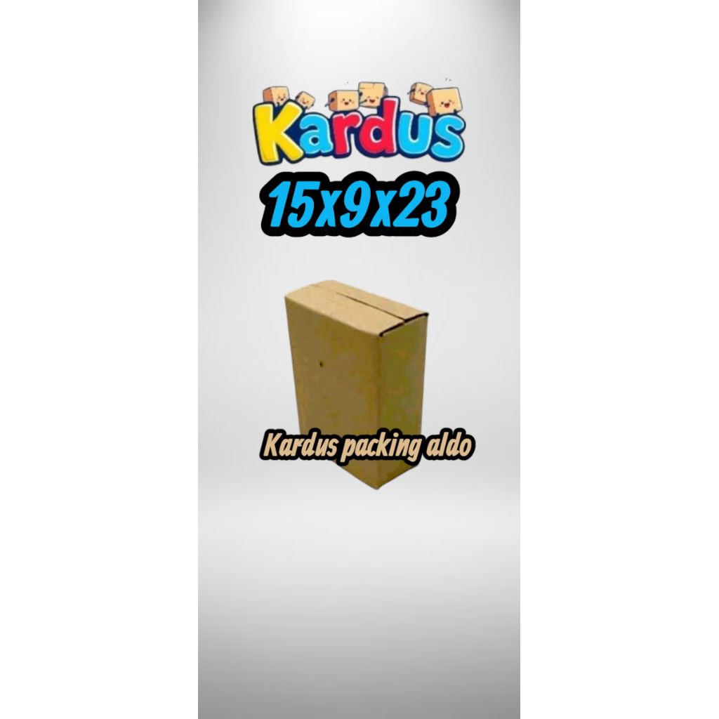 

kardus box packing 15×9×23