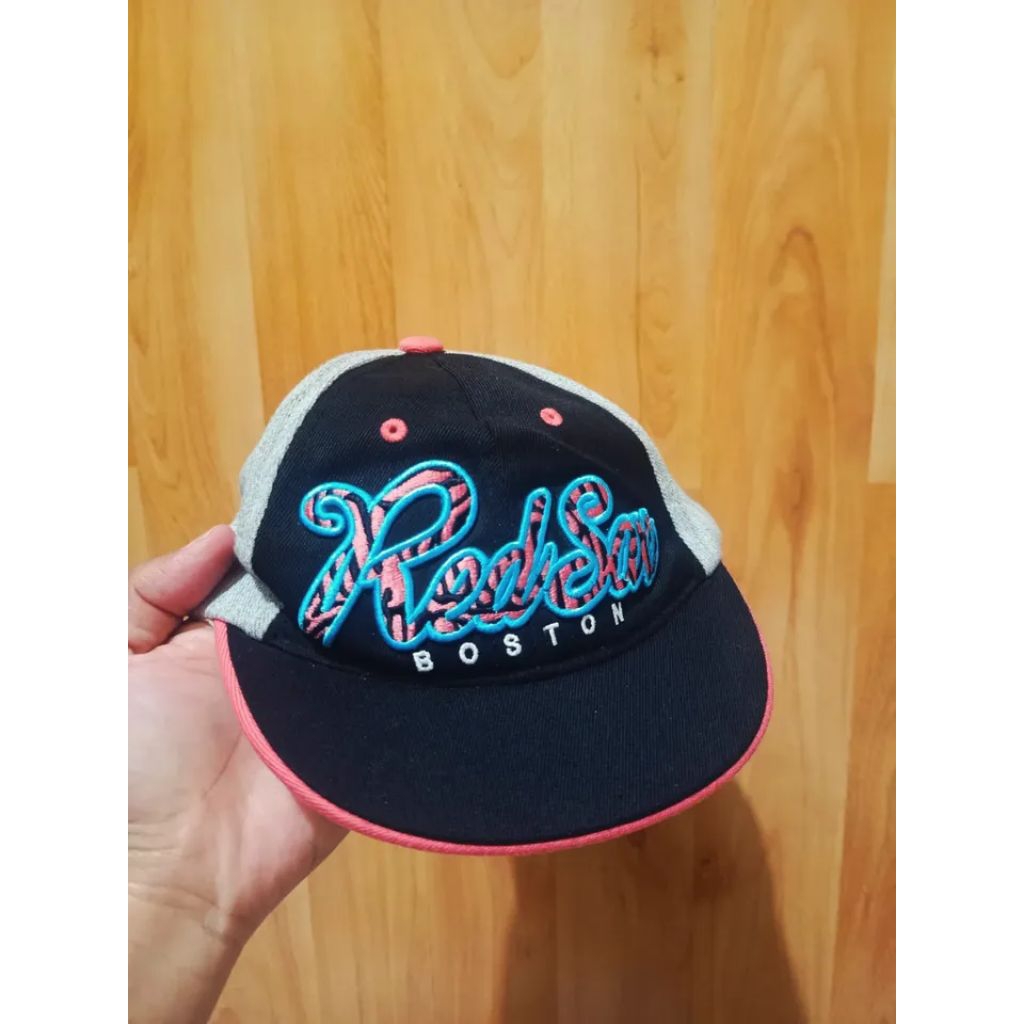 Topi Baseball Kids Tanggung, Topi Red Sox Boston, ORI, Second