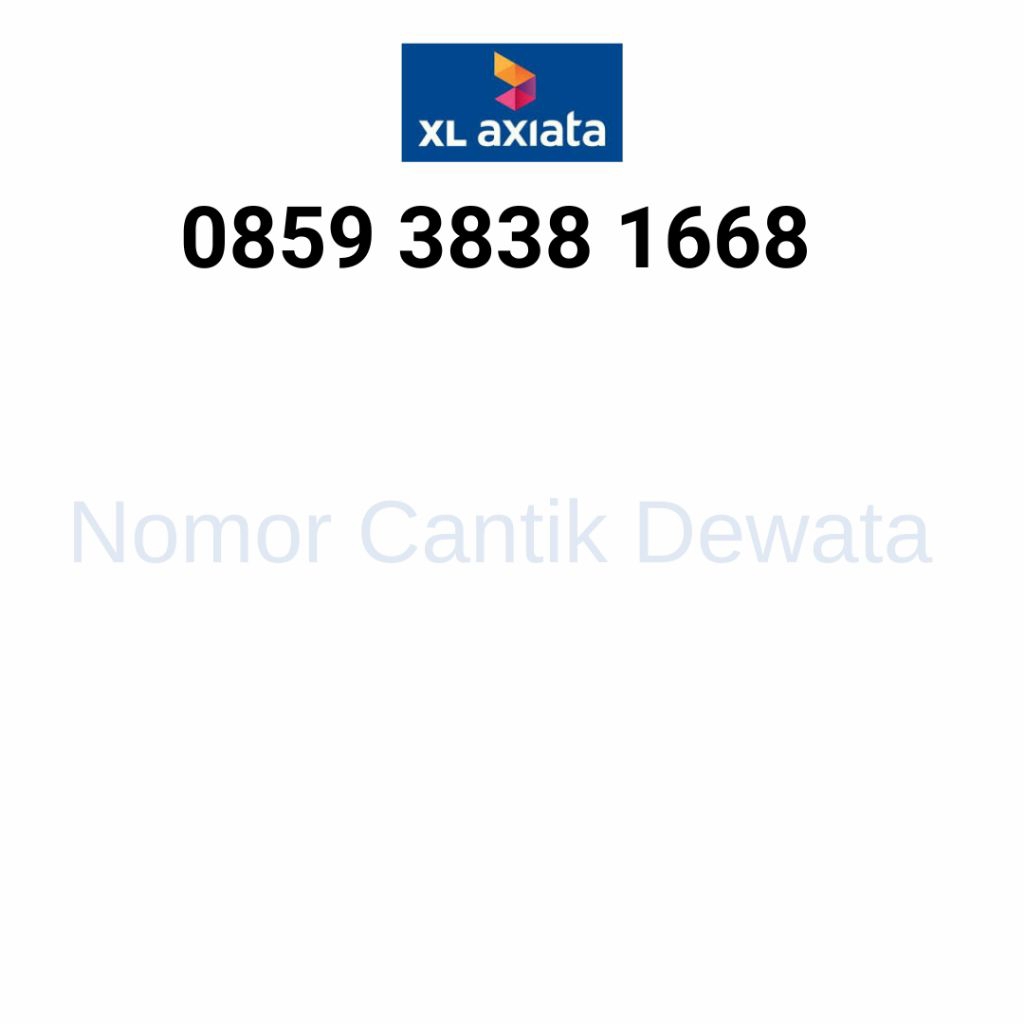 Nomor Cantik Xl Kartu Perdana Xl Nomer Cantik Xl Seri Triple Kwarter 888 3333