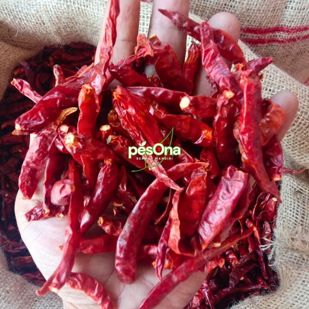 

Cabe Kering Teja Grade A Extra Pedas