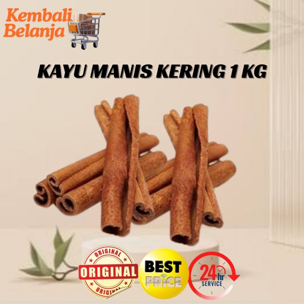 

Kayu Manis Kering/ Batangan 1 Kg