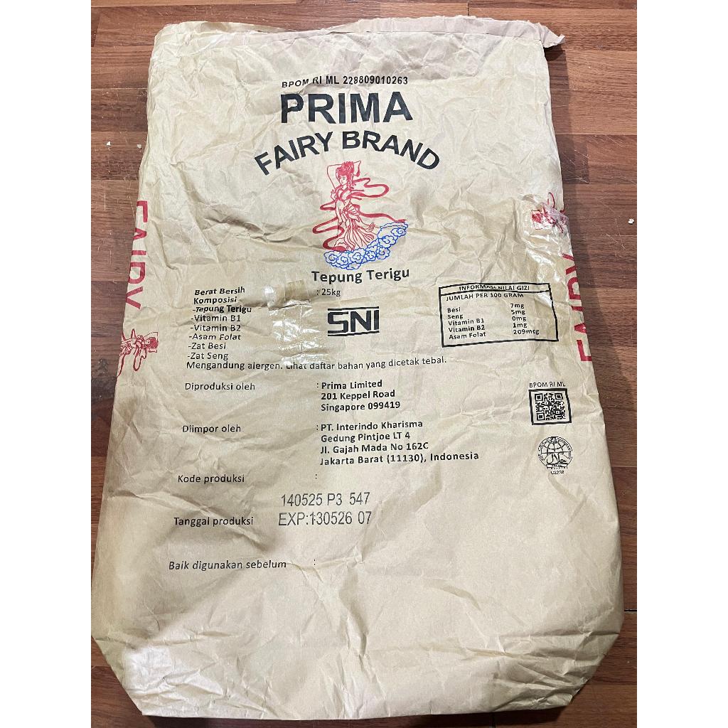 

Tepung Prima Fairy Brand 1kg Tepung Terigu Premium Wheat Flour Pao Steamed Buns halal