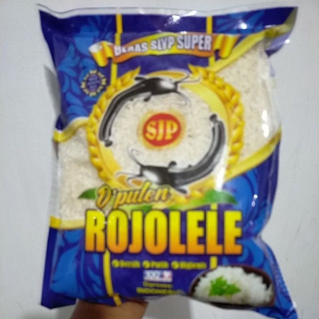 

Nasi / Beras Rojolele 1kg / Nasi Pulen Rojo Lele 1 kg Kemasan Laminasi