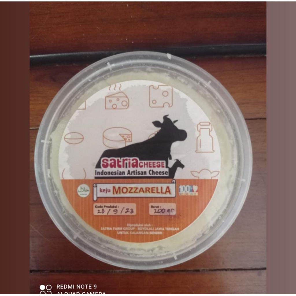 

KEJU MOZARELLA SAPI 200g