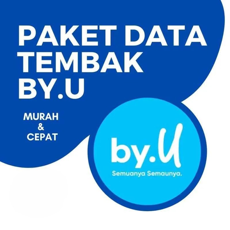 PROMO TERMURAH ISI ULANG KUOTA By.U SUPER KAGET UNLIMITED VOUCHER INTERNET PAKET DATA