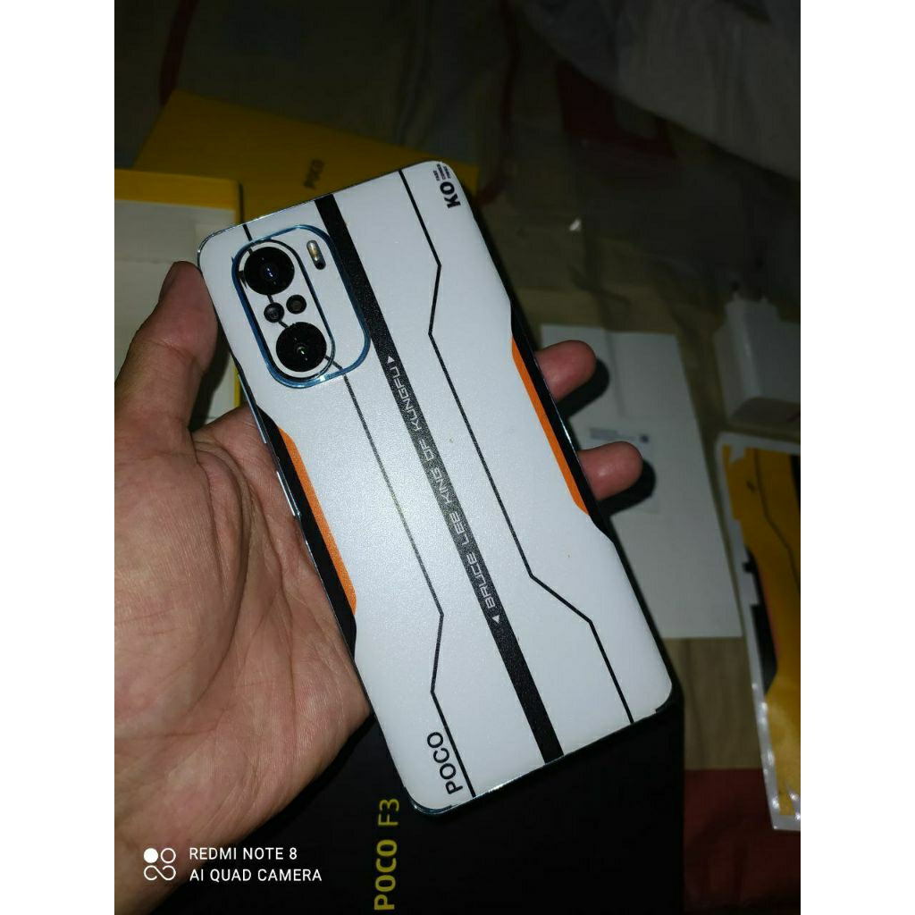 Xiaomi POCO F3 fullset 2 pcs lengkap mulus no minus bonus case second