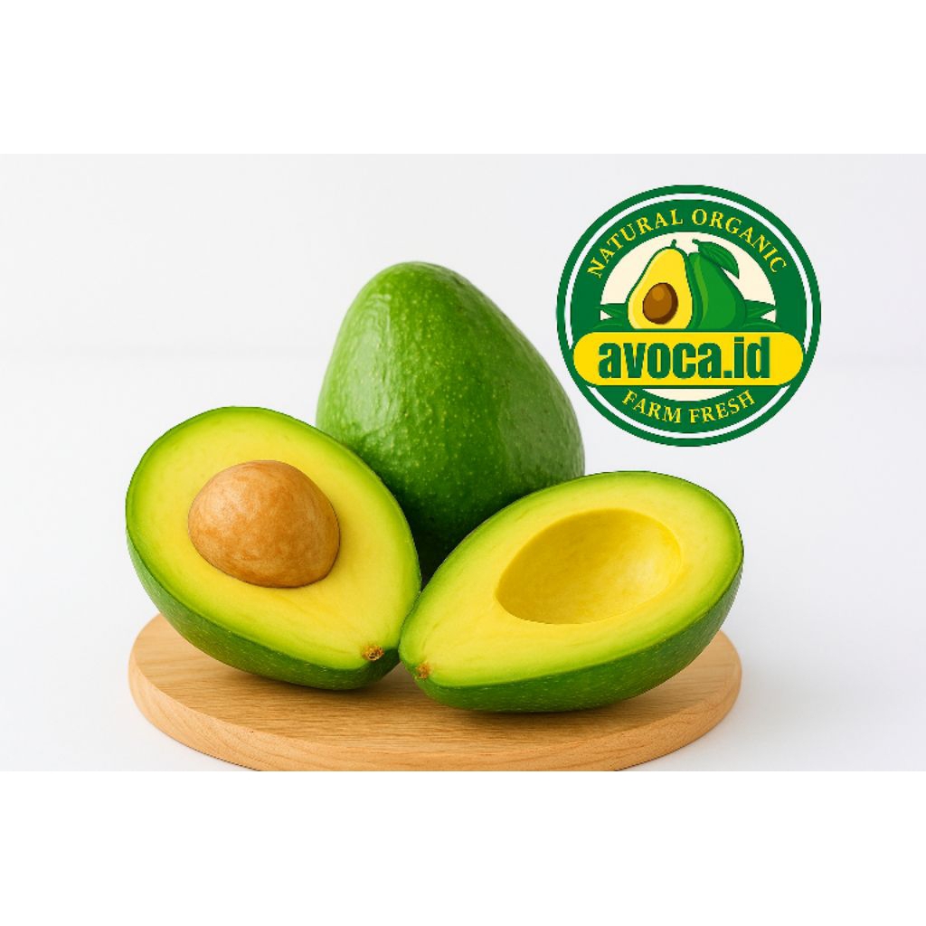 

Alpukat Mentega Reguler 1kg – Buah Segar Premium, Daging Tebal Creamy untuk Jus & Diet