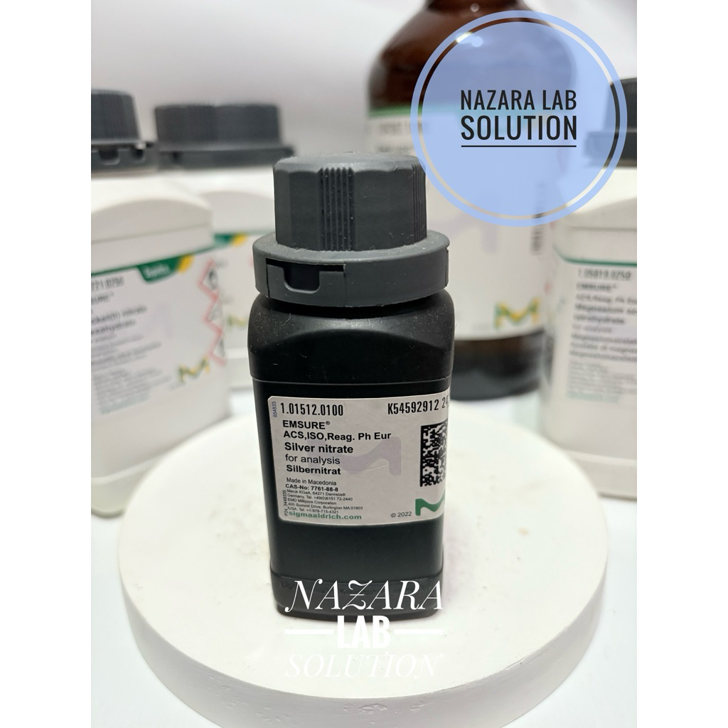 Silver Nitrate Merck 100gram 101512 / Perak Nitrat Pro Analis / AgNO3