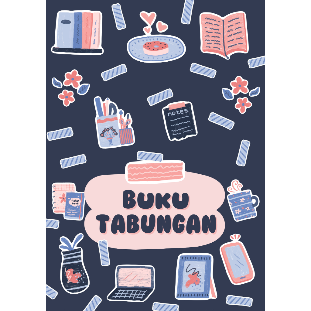 BUKU TABUNGAN ANAK - BUKU MENABUNG ANAK - BUKU TABUNGAN LANDSCAPE