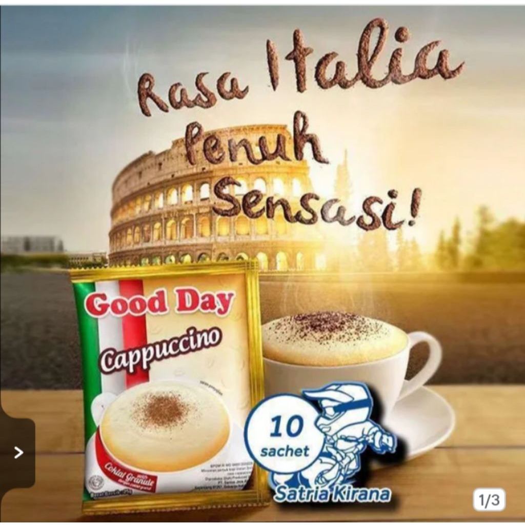 

Good Day Cappucino With Cocoa Granule (10sachet)