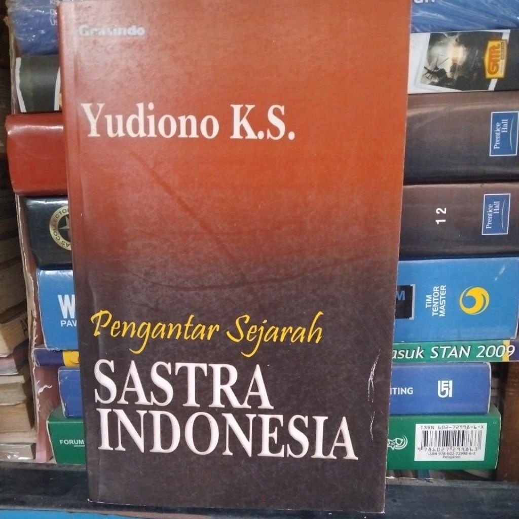 BUKU BEKAS PENGANTAR SEJARAH SASTRA INDONESIA