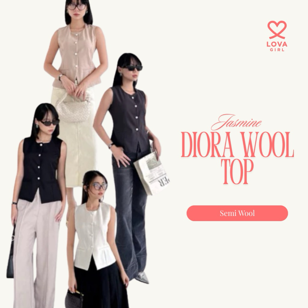 Jasmine Diora Wool Top