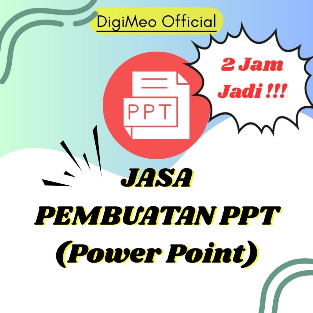 Jasa Pembuatan PPT