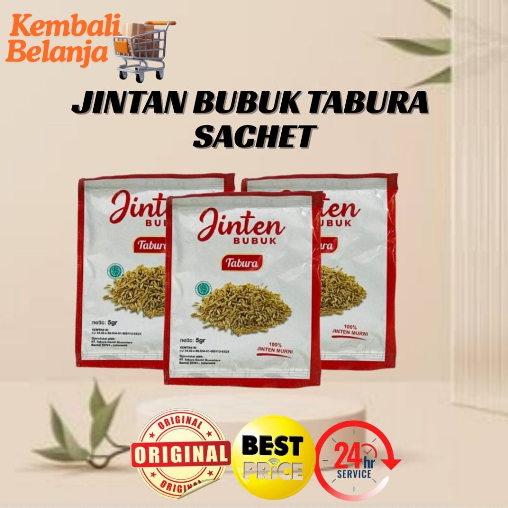 

Jinten Bubuk Tabura 1 Sachet/ Jintan Bubuk Tabura/ Bumbu Masak Praktis