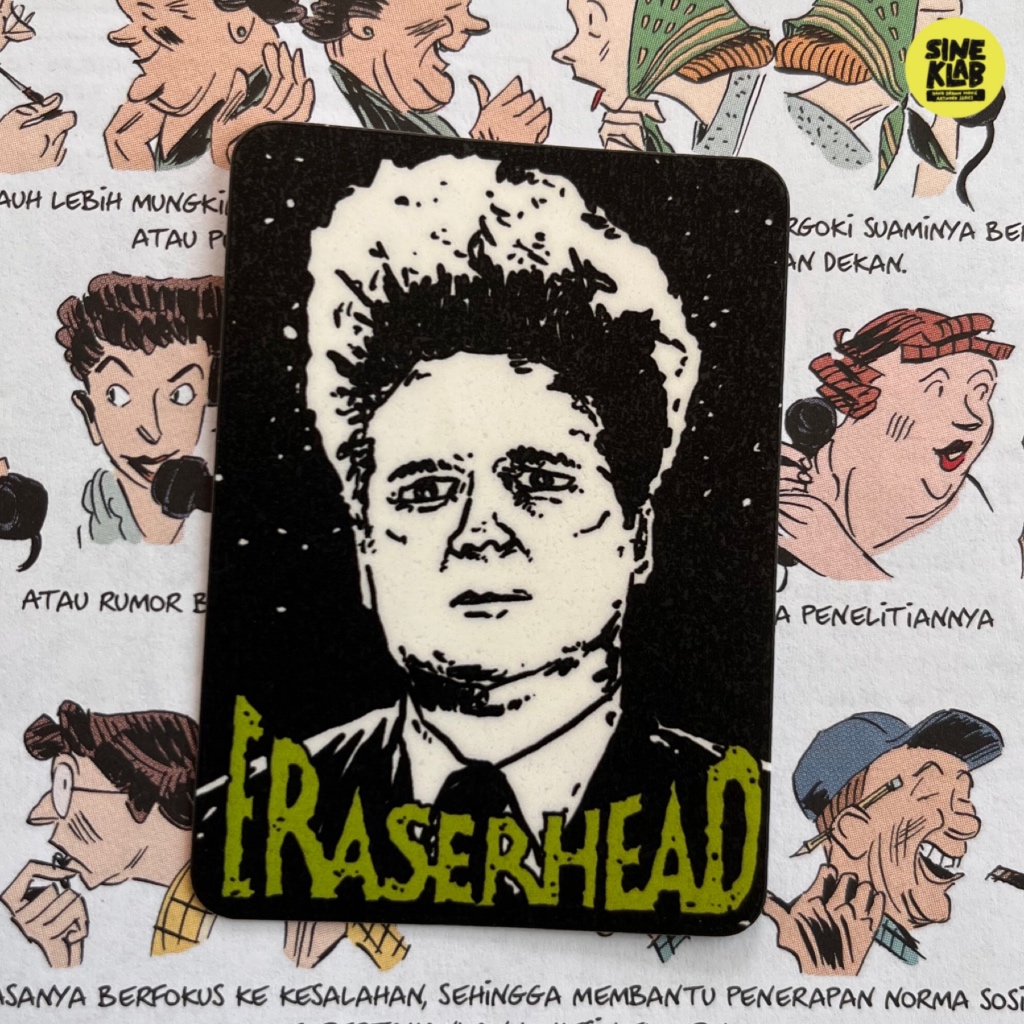 

sineklab - Sticker ERASERHEAD - Edisi Sticker Film / Movie / Cinema / Series / Sticker Laptop