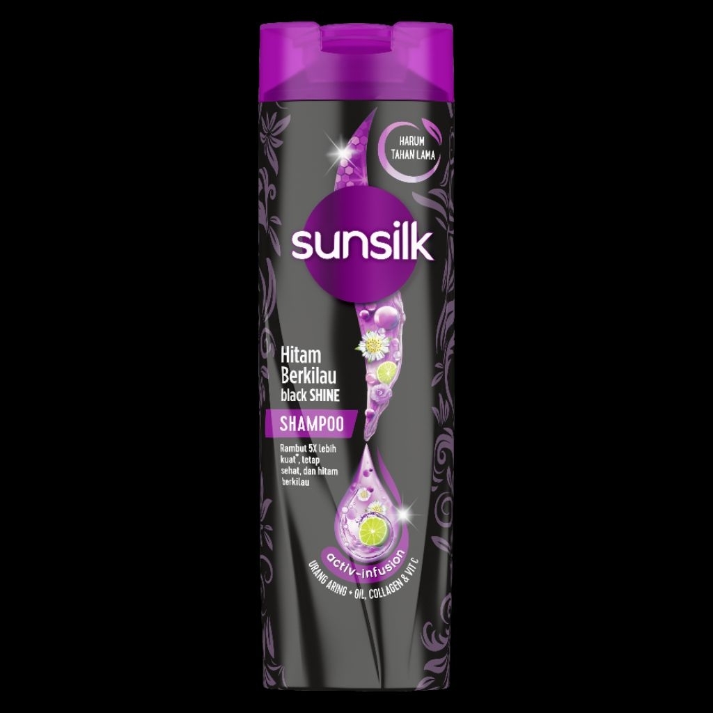 SUNSILK SHAMPOO BLACK SHINE 160ml